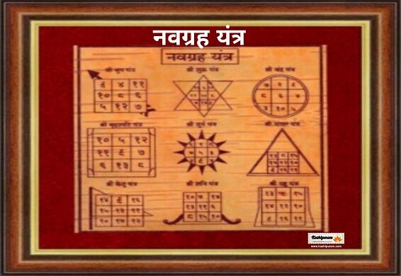 नवग्रह यन्त्र अभिमंत्रित (Navagrah Yantra)